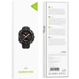 Смарт-годинник Borofone BD4 Smart sports watch (call version) Чорний - мініатюра 5