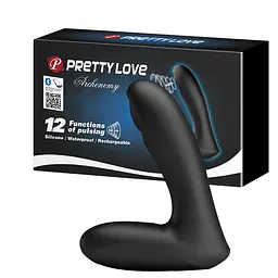 Масажер простати Pretty Love Archemeny, 12.1 см чорний - мініатюра 12
