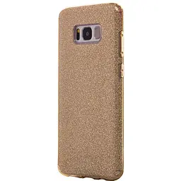Чохол-накладка Remax Glitter Series Case Samsung G955 S8 Plus G955F Gold - мініатюра 2