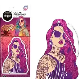 Ароматизатор для авто Aroma Car Cellulose Dia De Los Muertos Hype Girl - Pink Hair (83262)