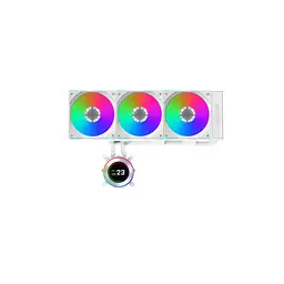 Система рідинного охолодження Lian Li HydroShift II LCD-C 360 FANLESS White (G89.GHS2LCD36W.00) - мініатюра 3