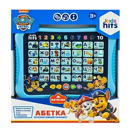 Навчальний планшет для дітей Kids Hits розвивальний інтерактивний планшет для дошкільнят, вивчення букв, алфавіту та цифр, музичний - мініатюра 5