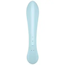 Вібратор-кролик Satisfyer Triple Oh Pink Blue - мініатюра 3