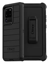 Чохол протиударний із кліпсою-підставкою OtterBox Defender Series Pro 77-64233 для Samsung Galaxy S20 Ultra Black