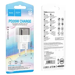 МЗП Hoco C125A Transparent PD20W (1USB-C) Transparent black - мініатюра 3
