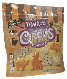 Печиво у формі тварин Mother's Halloween Circus Animal Cookies 255 г - мініатюра 7