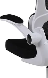 Офісне крісло GT Racer B-5880 White/Gray - мініатюра 2