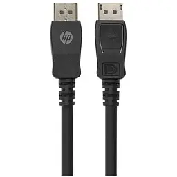 Кабель мультимедійний DisplayPort M to DisplayPort M 2.0m V1.2 4K60Hz black HP (HP_DHC-DP01-2M)