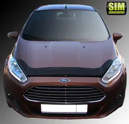 Дефлектор капоту мухобійка для Ford FIESTA 2015-