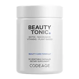 Мультивитаминный комплекс для красоты Beauty Tonic Biotin Supplement + Vitamins & Minerals - 90 vcaps