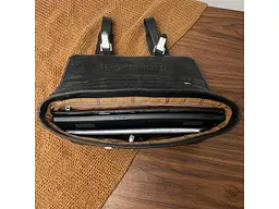 Чоловічий портфель із натуральної шкіри Italico 9225G-38 Чорний 38x29x7 см TONY PEROTTI sum0029079 - мініатюра 4