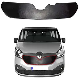 Зимова накладка на решітку радіатора Renault Trafic 2014 Мат (AutoElement)