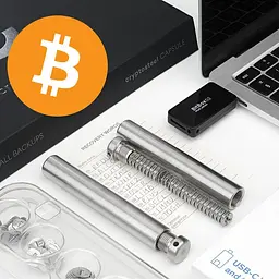Мнемонічна капсула Cryptosteel Capsule Solo 1 шт (B084JSR4HG) - мініатюра 6