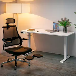 Стіл Mealux PowerDesk Duo XL White (арт. EVO-252 Duo W/W) - мініатюра 4