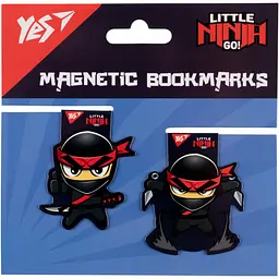 Закладки магнітні Yes Ninja 2 шт. (708113)
