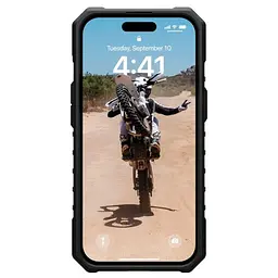 Протиударний чохол UAG Pathfinder with MagSafe Ice для iPhone 15 (114291114343) - мініатюра 3