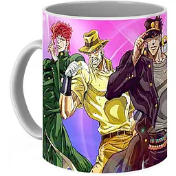 Кухоль GeekLand Неймовірні пригоди ДжоДжо JoJo's Bizarre Adventure JJ 02.06 330 мл білий - мініатюра 3