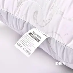 Набір із двох подушок IDEIA 50x70 - Soft двосторонній штучний пух біло-сірий - мініатюра 4
