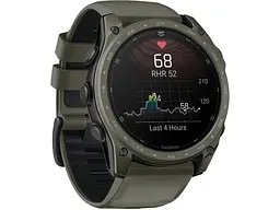 Смарт-годинник Garmin tactix 8 - 51 mm AMOLED Cerakote Olive w. Applied Ballistics Ultralight (010-04553-11/10) - мініатюра 5
