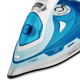 Прасувальна праска Rotex RIC63-C Ultra Glide Plus Керамічне покриття 2800Вт Резервуар 380мл Блакитний / Білий - мініатюра 7