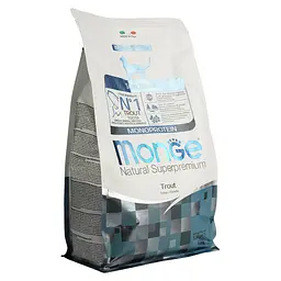 Сухий корм Monge Cat Monoprotein Sterilised з фореллю, 1,5 кг (70005494) - мініатюра 3