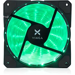 Кулер до корпусу Vinga 12025-15-G1 - мініатюра 3
