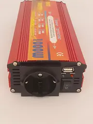Універсальний інвертор Wave Inverter 1000Вт 12-220В - мініатюра 6