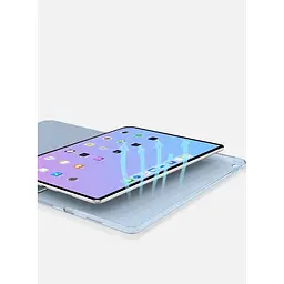 Чохол-книжка BeCover Tri Fold Hard для Apple iPad mini 6 2021 Light Blue (706856) - мініатюра 3