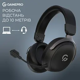 Навушники GamePro Asgard Freya Pro Wireless Black (HSW201B) - мініатюра 8