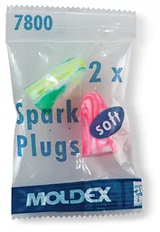 Беруші для сну Moldex Spark Pugs SNR 35 дБ 1 пара (923-02) - мініатюра 2