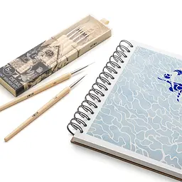 Набір пензлів HIMI 5 шт., лайнер Detail Painting Brush Set (6974712459194) - мініатюра 13