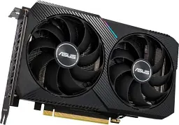Відеокарта GeForce RTX 3050, Asus, DUAL OC V2, 8Gb GDDR6, 128-bit, DVI-D/HDMI/DP, 1852/14000 MHz, 6-pin (DUAL-RTX3050-O8G-V2) - мініатюра 4