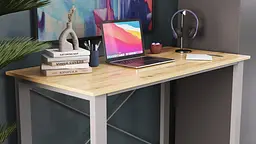 Письмовий стіл Ferrum-decor Драйв 750x1400x600 Сірий метал ДСП Дуб Артізан 16 мм (FRD-103141) - мініатюра 2