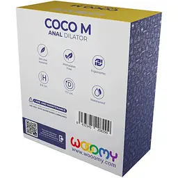 Анальний розширювач Wooomy Coco M - мініатюра 4