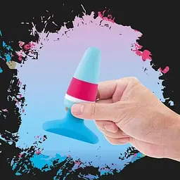 Анальна пробка FeelzToys Plugz Butt Plug Colors Nr. 1 - мініатюра 4