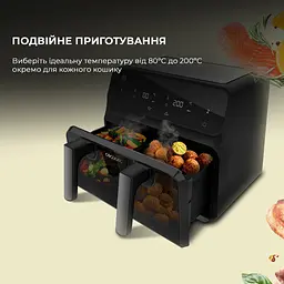 Мультипіч (аерогриль-фритюрниця) CECOTEC Cecofry Advance 9000 Window - мініатюра 5