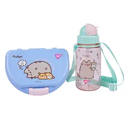 Набір контейнер і пляшка YES Pusheen Різнокольоровий 2 предмети (450145) - мініатюра 2