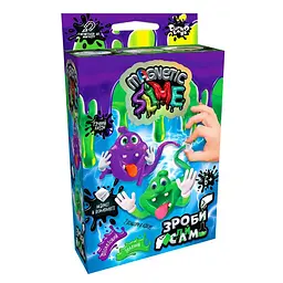 Безпечна освітня творчість для проведення дослідів Crazy Slime Magnetic SLM-Mg-02-01U,02U shop (2000989209843) - мініатюра 3