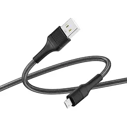 Кабель для зарядки и обмена данными USB Ridea RC-ST74 StablePro 60W 20V/3A USB-MicroUSB 1 м Черный - миниатюра 3