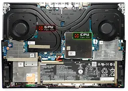 Вентилятор 10V Lenovo кулер для моделей ноутбука Legion 5-15ACH6H 82JU, 5-17ACH6H 82JY (GPU Fan) DFSAL12E164810, 10V, 4pin - мініатюра 3