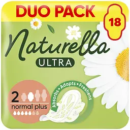 Гігієнічні прокладки Naturella Ultra Normal Plus 18 шт.