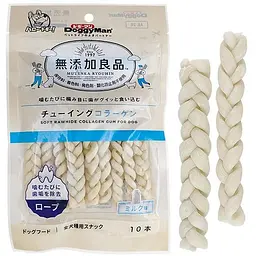 Ласощі для собак DoggyMan Collagen Gum Twist кіска з колагеном жувальне