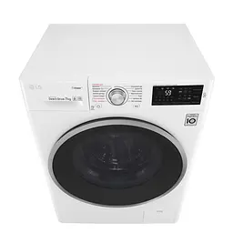Пральна машина LG з фронтальним завантаженням F2J6HSR1W, 7кг, 1200, A+++-10%, Пар, глибина 45см, Дисплей, Інвертор, Білий (F2J6HSR1W) - мініатюра 6