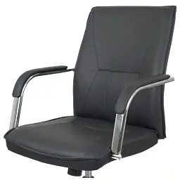 Офісне крісло Аклас Смарт Soft TILT Чорний (PU Black) (00161489) - мініатюра 5