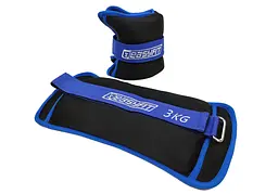 Обтяжувачі для ніг та рук з металом EasyFit MYAKI по 3 кг (пара) (EF-AWTN-300)