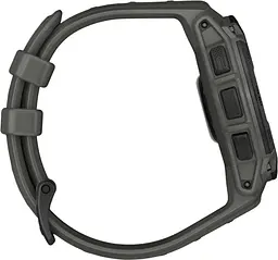 Смарт-годинник Garmin Instinct E 45 mm Black with Charcoal Band (010-02933-00) - мініатюра 4