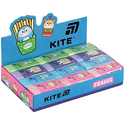 Гумка кольорова Kite Funny Friends асорті упаковка 24 шт. (K26-1270) - мініатюра 3