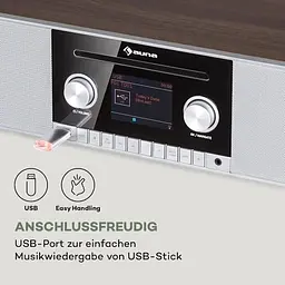 Радіо-інтернет Auna Connect CD MKII (10037490) - мініатюра 3