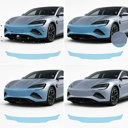 Антигравійна захисна бронеплівка за лекалами для BYD Seal I 2022-2024 - повний кузов - мініатюра 2