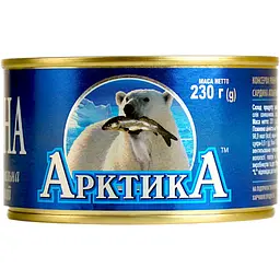 Сардини Арктика натуральні з додаванням олії 230 г (658115) - мініатюра 4